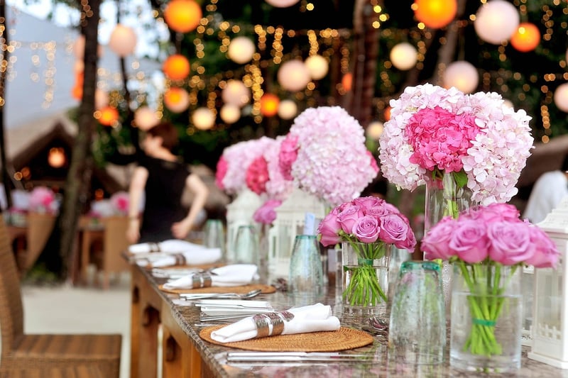 Whimsical Wedding Centerpiece